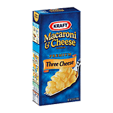 Kraft Dinners Macaroni & Cheese Dinner Premium Three Cheese Left Picture